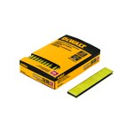 image of Dewalt 18 ga Finish Staples DNS18088-2 - 7/8 in - Steel - Chisel Point - 1/4 in Crown