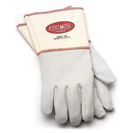 image of Honeywell FMXT100 Gray/White Split Deerskin Welding Gloves