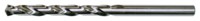 image of Cleveland 3957-6 F NAS 907 Type B Aircraft Extension Drill C13122 - Right Hand Cut - Split 135° Point - Bright Finish - 6 in Overall Length - 2.875 in Spiral Flute - High-Speed Steel - Straight Shank