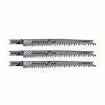 image of Bosch Jig Saw Blade U234X3 - 8-12 TPI - High Carbon Steel