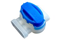 image of 3M Scotchlok 314-POUCH Blue Nylon FR Nylon IDC - IDC Connector - 0.155 in Max Insulation Outside Diameter - 09230