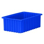 Akro-Mils Akro-Grid 0.44 ft, 3.3 gal 35 lb Blue Industrial Grade Polymer Dividable Grid Container - 16 1/2 in Length - 10 7/8 in Width - 6 in Height - 96 Maximum Compartments - 33166 BLUE