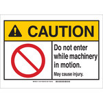 image of Brady Fiberglass Rectangle White PPE Sign - 10 in Width x 7 in Height - 143747