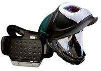 image of 3M Adflo 34-0705-SGXX Welding Respirator - Assembly With Headpiece - Belt-Mounted - ADF 2000 hours, PAPR: up to 12 hours Lithium Ion - 051141-56172