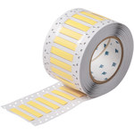 image of Brady Permasleeve HX-250-150-YL-2 Die-Cut Printer Sleeve - 0.750 in x 0.445 in - Polyolefin - 81757