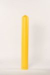 Eagle Yellow HDPE Post Sleeve - 56 in Height - 7.375 in Diameter - 00336