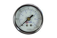 image of Coilhose 1/8 in Dial Gauge G18300 - Chrome Plated - 30242