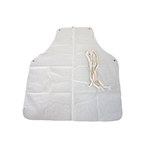 image of Chicago Protective Apparel Tan FR Duck Heat-Resistant Apron - 29 in Width - 36 in Length - 536-FRD