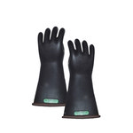 image of Chicago Protective Apparel LRIG Black Large Rubber Work Gloves - 14 in Length - CPA LRIG-3-14 LG
