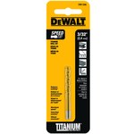 image of Dewalt 3/32 in Jobber Length Drill Bit DW1306 - 2 1/4 in Overall Length - 1 1/4 in Flute - Titanium