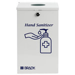image of Brady Hand Sanitizer Lock Box - 7 in Overall Length - 10 Width - 64248