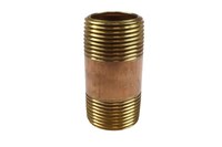 image of Coilhose Brass Nipple NL0202 - 1/8 in MPT Thread - 20605