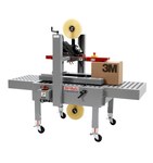 image of 3M A80 3M-Matic Tape Case Sealer - 30 Cases Per Minute - 1 1/2 & 2 in Tape compatibility - Max Box Size 21 1/2 in W x 21 1/2 in H - Manual Adjustability - Side Belt - 051115-31477