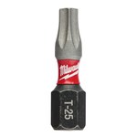 image of Milwaukee SHOCKWAVE Impact Duty TORX Torx Insert Bit 48-32-4436 - Alloy Steel - 1 in Length - 23827