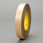 image of 3M 9485PC Clear Transfer Tape - 3/8 in Width x 60 yd Length - 5 mil Thick - Polycoated Kraft Paper Liner - 40784