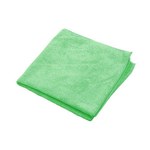NuTrend MicroWorks Green Microfiber Cleaning Wiper - 12 per bag - 12 in Overall Length - 12 in Width - NUTREND 2512-G-DZ