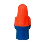 image of 3M O/B+POUCH BKN Blue / Orange Polypropylene Wire Connector - Wire Connector - 43152