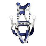 image of DBI-SALA ExoFit X100 Climbing Body Harness 70804544461, Size Large, Gray - 19396