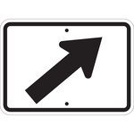image of Brady B-959 Aluminum Rectangle White Stop Signs, Traffic Control Signs & Banners Sign - 12 in Width x 9 in Height - 80060