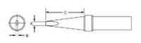 image of Weller PTA6 Screwdriver Tip - Screwdriver - 47301