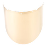 image of MSA Light Brown Polycarbonate Visor - 9.5 in Width - 17 in Height - 641817-02598