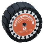 image of Dynabrade Expander Deburring Wheel - Arbor Attachment - 5 in Diameter - 1 in Thickness - 94564