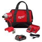 image of Milwaukee M18 Lithium-Ion Battery Impact Driver Kit - 3650-21P