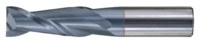 image of Bassett End Mill B01449 - 3/16 in - Carbide - 2 Flute - 3/16 in Straight Shank