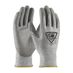 image of West Chester Barracuda 719DGU Gray 2X-Small Cut-Resistant Gloves - ANSI A2 Cut Resistance - Polyurethane Palm Coating - 719DGU/2XS