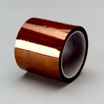 image of 3M Kapton 5413 Amber Insulating Tape - 1 in x 36 yd - 2.7 mil Thick - 16174