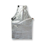 image of Chicago Protective Apparel Aluminized Kevlar Heat-Resistant Apron - 24 in Width - 42 in Length - 542-AKV