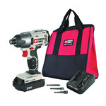 image of Porter Cable Max XR 1/4 in Impact Driver PCC641LAS - 20 V Max XR Li-Ion - 1450 in/lb Max