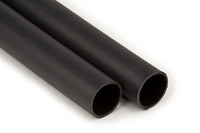 image of 3M E40.300BK48"L Heat Shrink Multiple-Wall Polyolefin Tubing - Black - 48 in - 59945