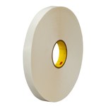 image of 3M 9578 Clear Bonding Tape - 1 in Width x 60 yd Length - 4 mil Thick - Densified Kraft Paper Liner - 24370