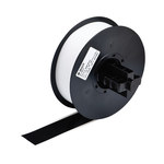 image of Brady 113214 Printer Label Roll - 1.125 in x 100 ft - Vinyl - Black - B-595 - 98577