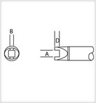 image of Metcal Smartheat RCP-SL2 Rework Cartridge - Slot - METCAL RCP-SL2
