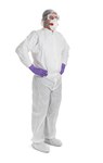image of Kimberly-Clark KIMTECH PURE Cleanroom Coverall A8 47953 - Size Large