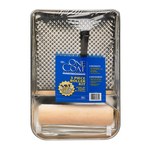 image of Rubberset One Coat 03800 9 in Roller Kit, 3/8 in Nap - 80380