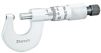 image of Starrett Carbide Rounded Anvil Micrometer - 576MXR