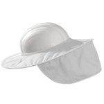image of Occunomix Hard Hat Shade Stow-Away 899 White - White - 60128