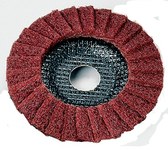 image of Standard Abrasives Type 29 821210 Flap Disc - A/O Aluminum Oxide AO - 4 1/2 in - Medium - 33050