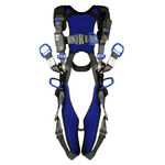 image of DBI-SALA ExoFit X300 Climbing, Positioning, Wind Energy Body Harness 70007422465, Size Large, Gray - 06239