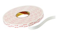 image of 3M 4932 White VHB Tape - 1 in Width x 72 yd Length - 25 mil Thick