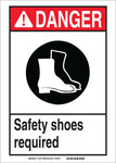 image of Brady B-302 Polyester Rectangle PPE Sign - 7 in Width x 5 in Height - Laminated - 119412