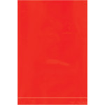 image of Red Flat Poly Bag - 4 in x 6 in - 2 mil Thick - 12935