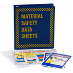 Brady Prinzing Yellow on Blue MSDS & GHS Data Sheet Binder - MATERIAL SAFETY DATA SHEETS - English - 754473-43571