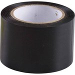 image of Brady Black Floor Marking Tape - 3 in Width x 108 ft Length - 0.0055 in Thick - 58223