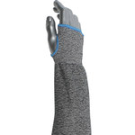 image of PIP Kut Gard Cut-Resistant Arm Sleeve 20-S13ATA/PE5-T 20-S13ATA/PE5-18T - Size 18 in - Gray - 35398