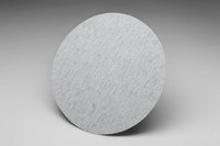 image of 3M Hookit 426U Coated Silicon Carbide Gray Hook & Loop Disc - Paper Backing - A Weight - 280 Grit - Extra Fine - 5 in Diameter - 27840