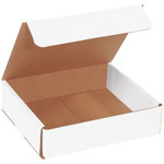 image of Oyster White Corrugated Mailer - 7 in x 8 in x 2 in - SHP-11308